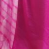 Ready to Wear Light Pink Printed Silk Saree - Image 10