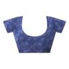 Blue Printed Georgette Saree - Image 8