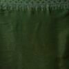 Mehandi Green Chiffon Plain Saree - Image 4