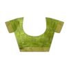 Green Printed Cotton Bandhani Saree - Image 9