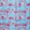Blue Printed Cotton Saree - Image 6