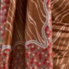 Brown Silk Printed Saree - Image 3