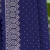 Blue Swarovski Georgette Stone Work Saree - Image 8