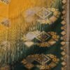 Yellow Banarasi Silk Woven Saree - Image 7