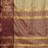 Brown Banarasi Silk Woven Saree - Image 6