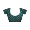 Rama Green Georgette Printed Saree - Image 7