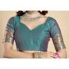 Magenta Silk Woven Paithani Saree - Image 7