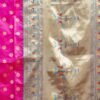 Magenta Silk Woven Paithani Saree - Image 6