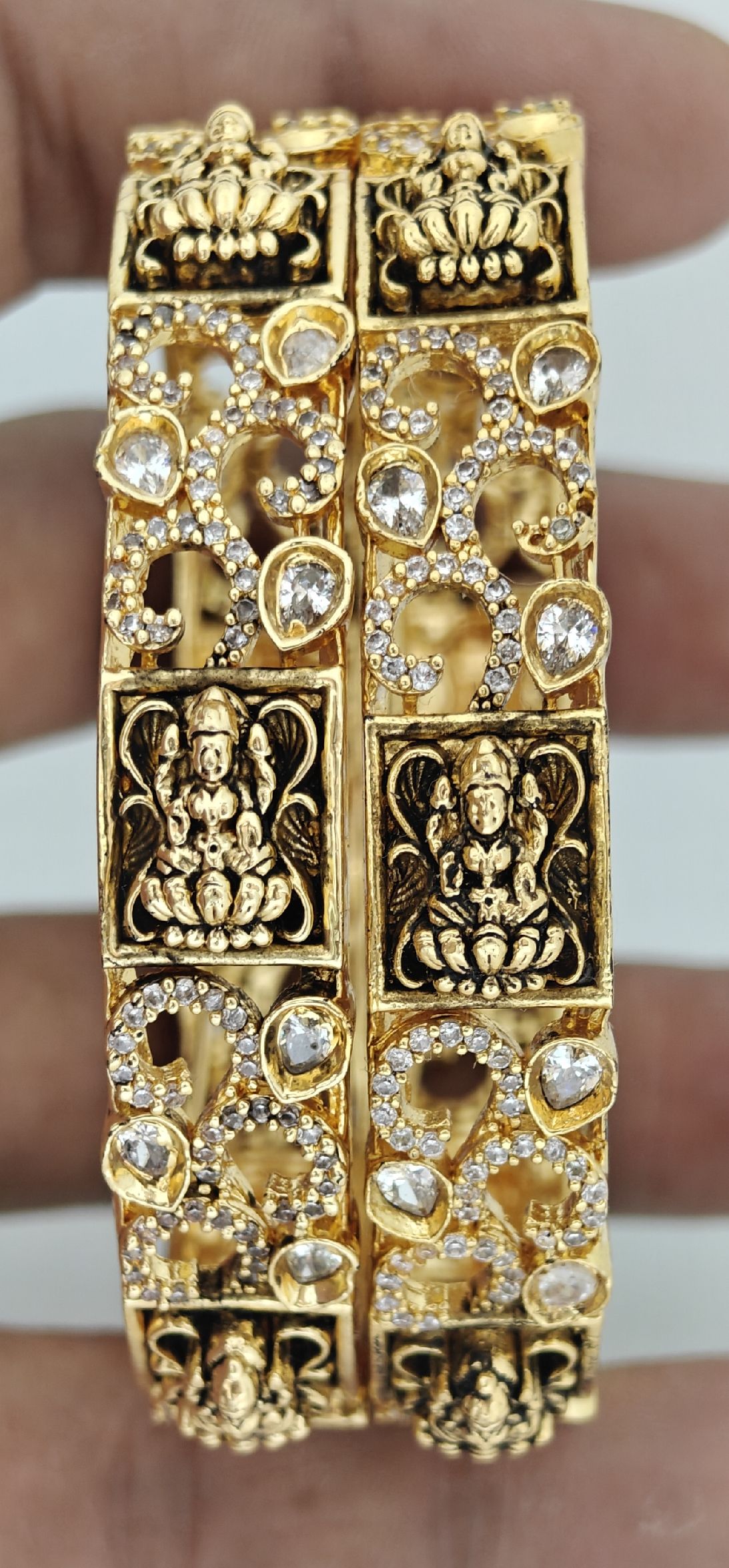 lakshmi devi design bangle