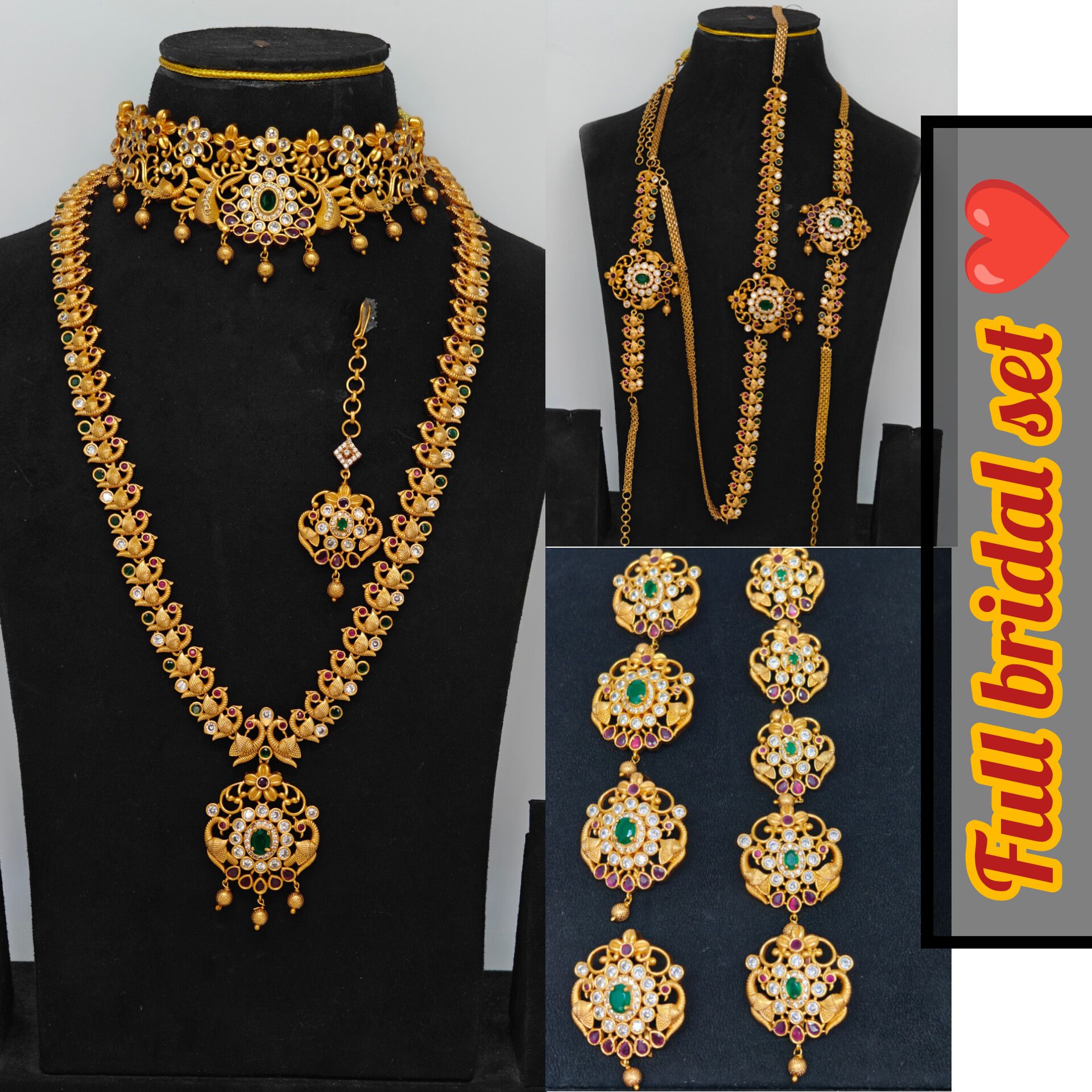 full bridal set ❤️