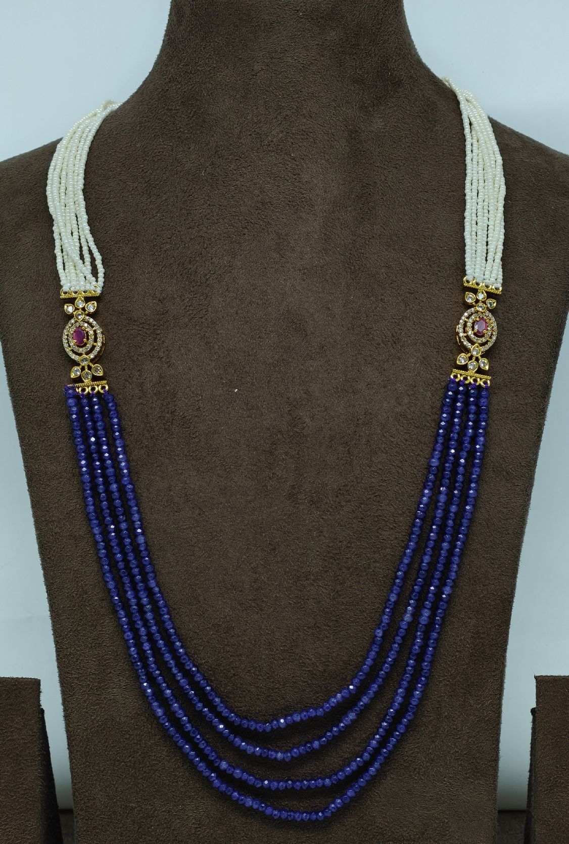 Chandra Haram crystal Beads