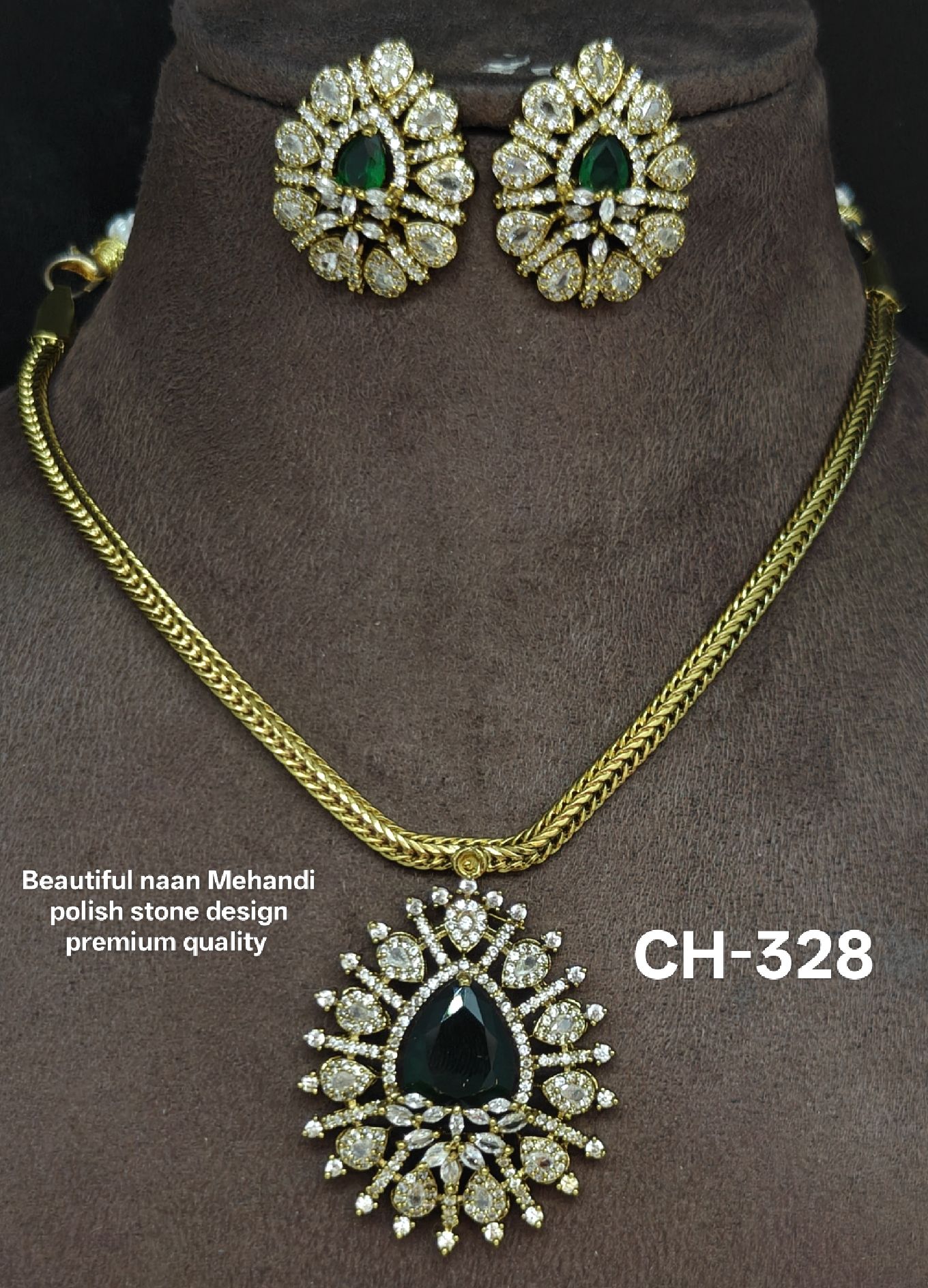 stone naan Mehandi polish