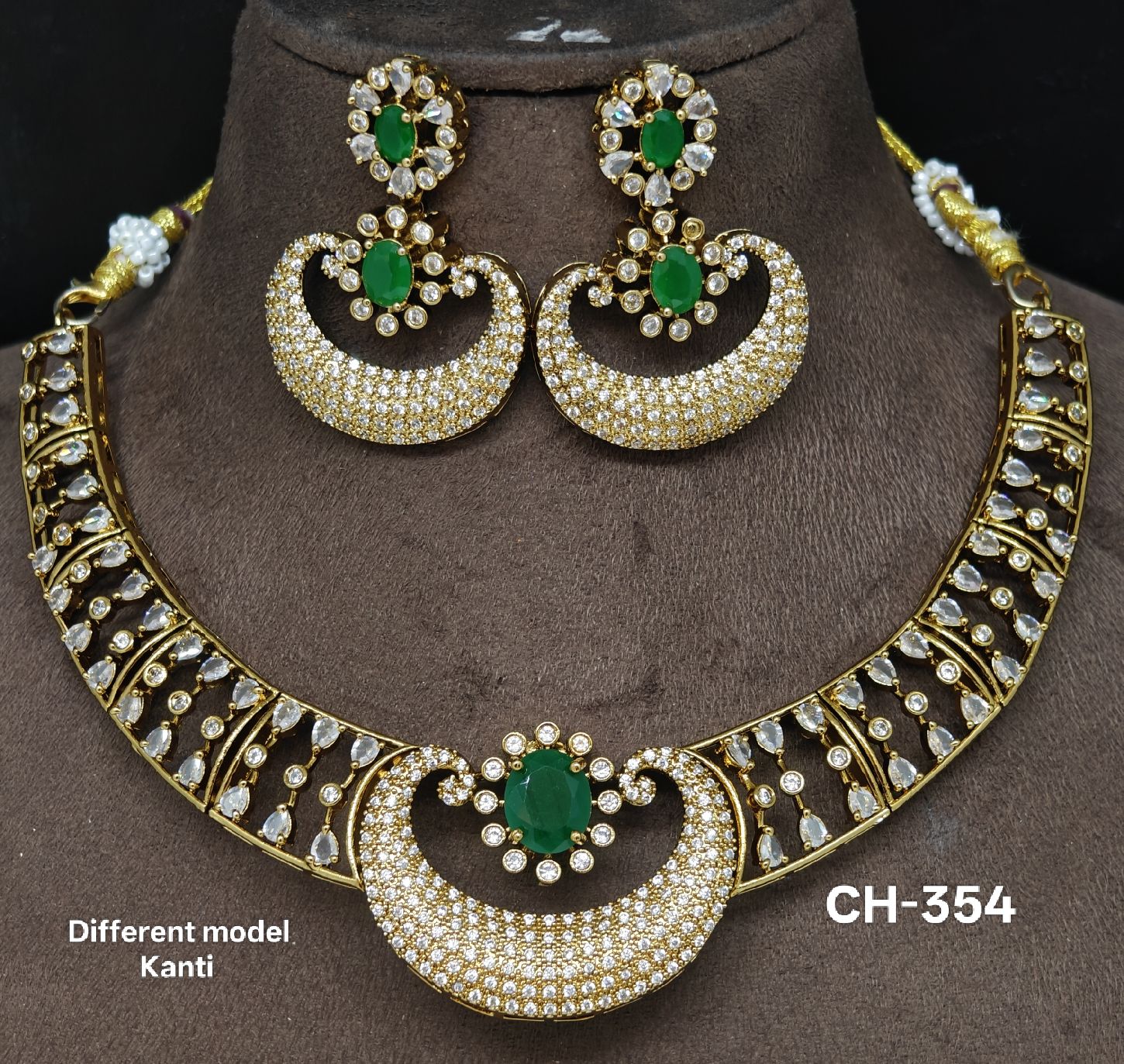 necklace model kanti
