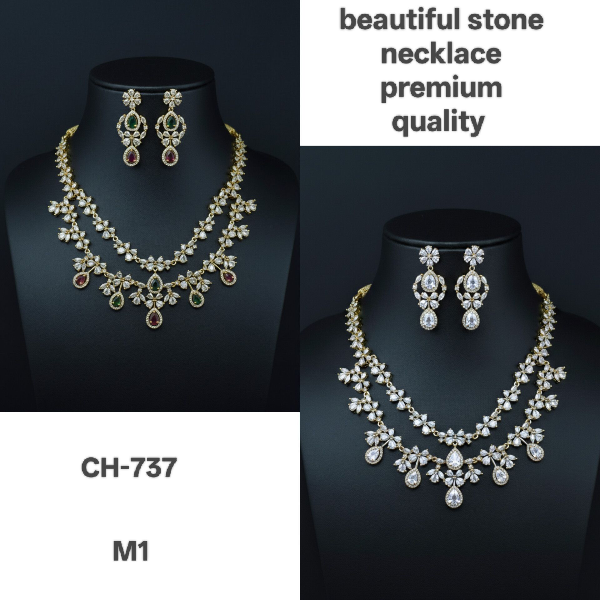 Beautiful stone necklace