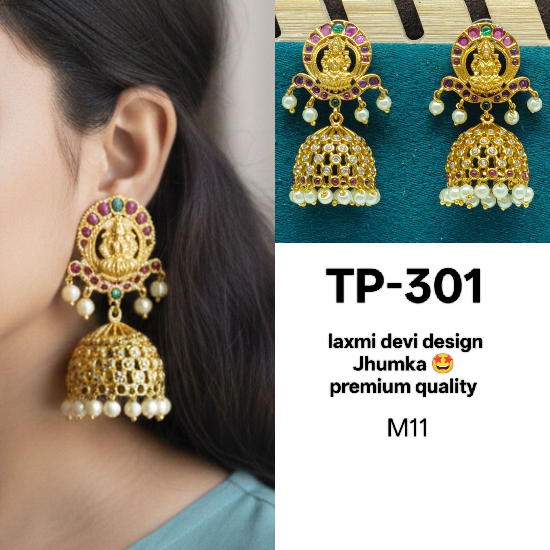 Laxmi devi jhumka 🤩