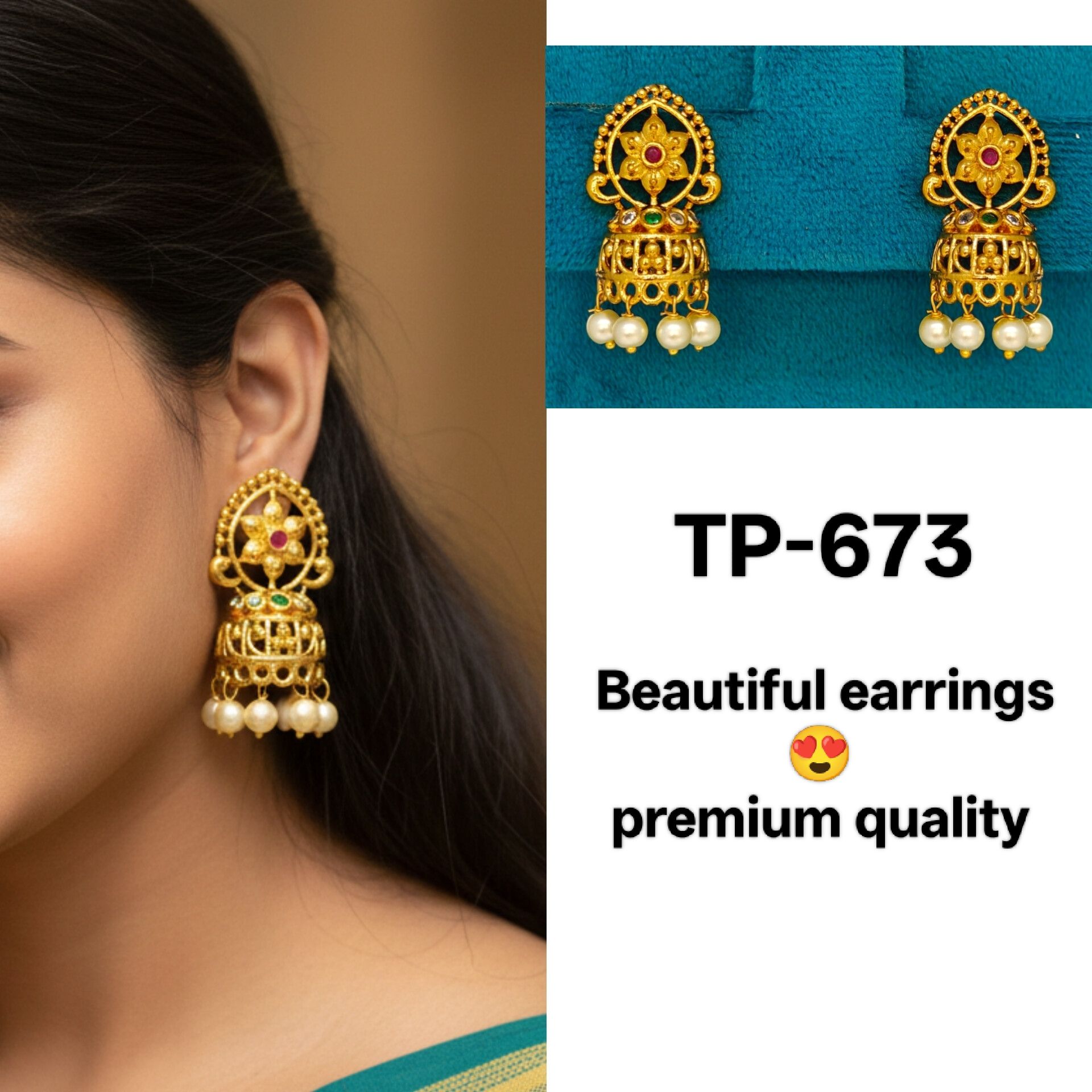 Beautiful earrings 😍